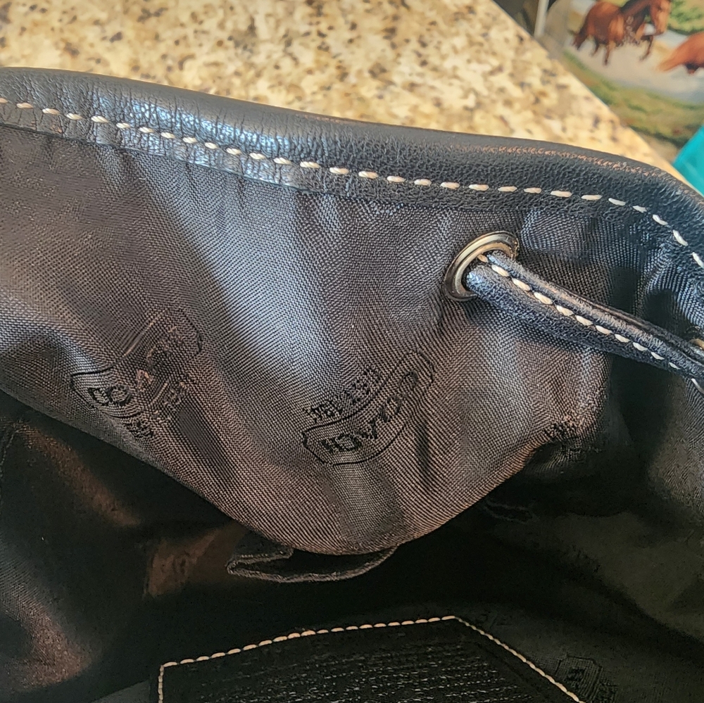 COACH Vintage 90’s Y2K Legacy Backpack Black 9569 - Picture 7 of 11